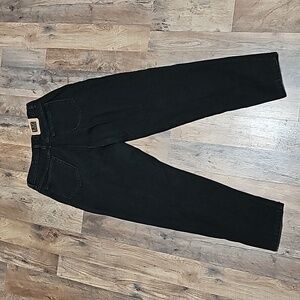 1980's Liz Authentic Black Jeans Liz Claibourne High-rise
